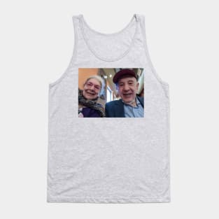 Father and daughter seniors he is 92 Tank Top